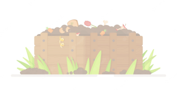 A home composting bin